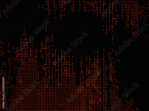 Abstract background with dot ornaments. Dotted background.
