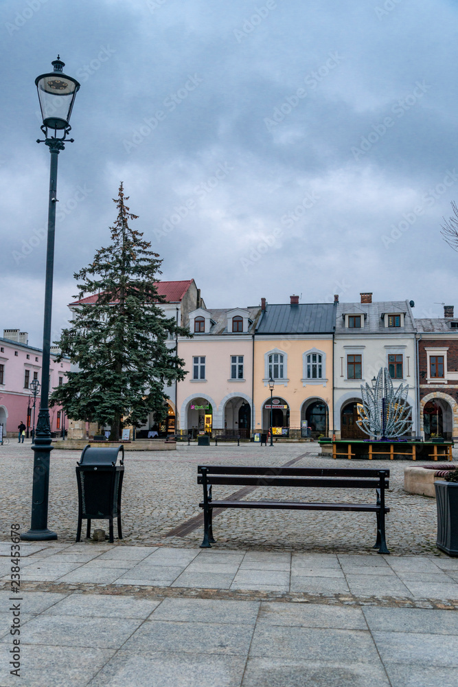 Naklejka premium Krosno is a polish town called small Cracow