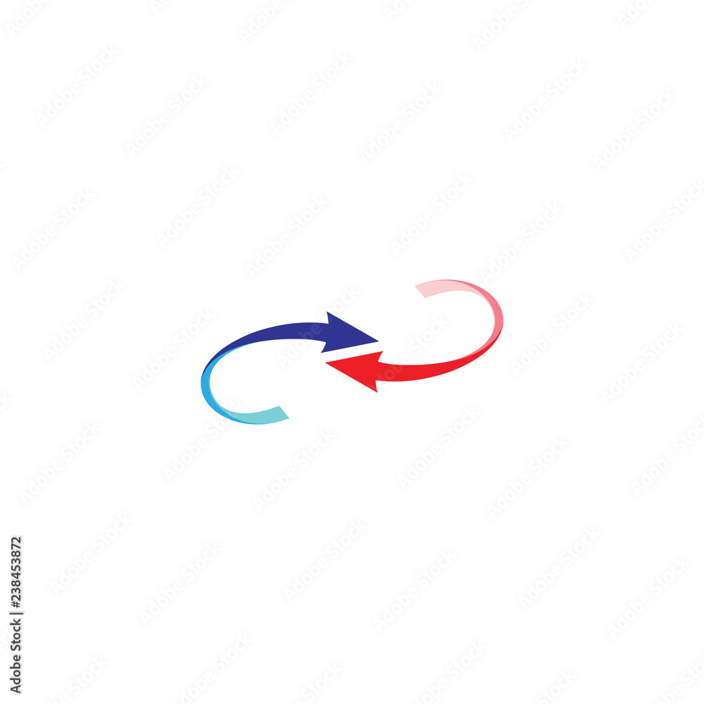 Recycle Arrow logo design Recycle Arrow logo design
