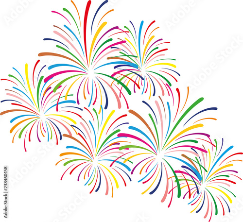 FEU D'ARTIFICE ET FETE,  