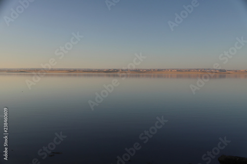 Qarun lake at the afternoon