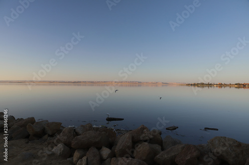 Qarun lake at the afternoon