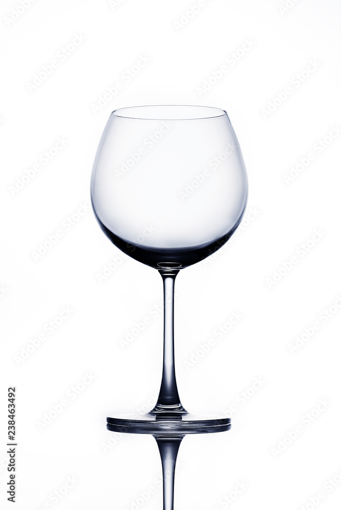 wine glass on a white background. wine glass on a white background.