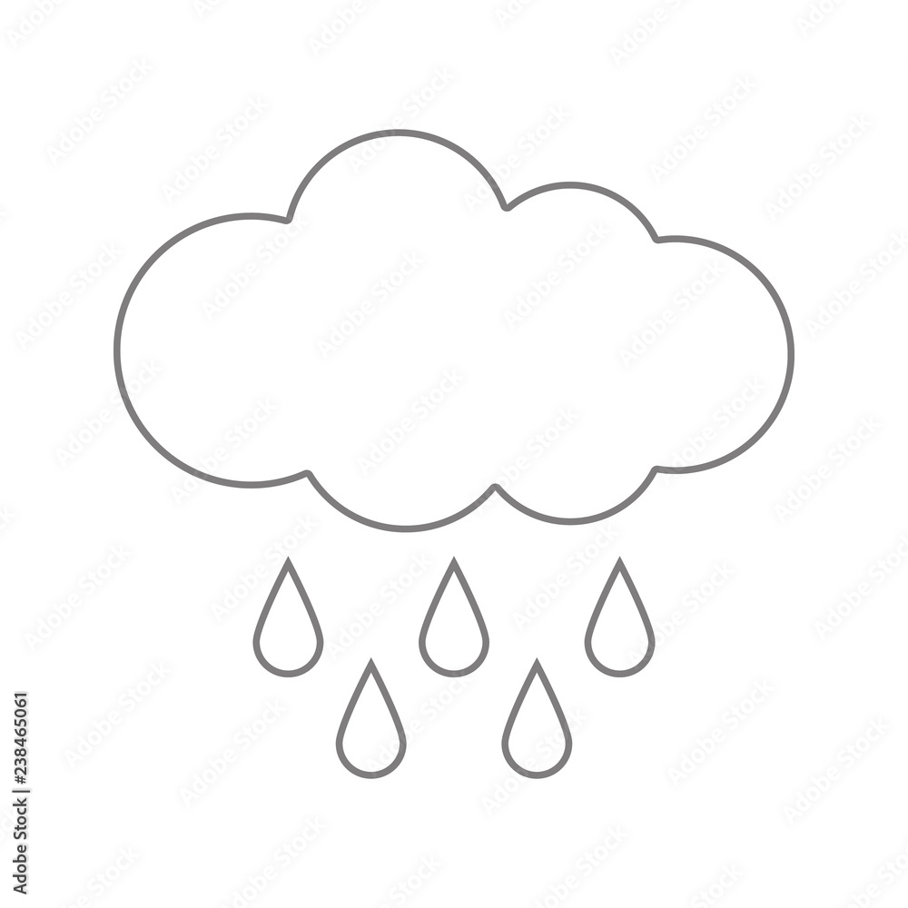 Hard Rain icon. Element of cyber security for mobile concept and web apps icon. Thin line icon for website design and development, app development Hard Rain icon. Element of cyber security for mobile concept and web apps icon. Thin line icon for website design and development, app development