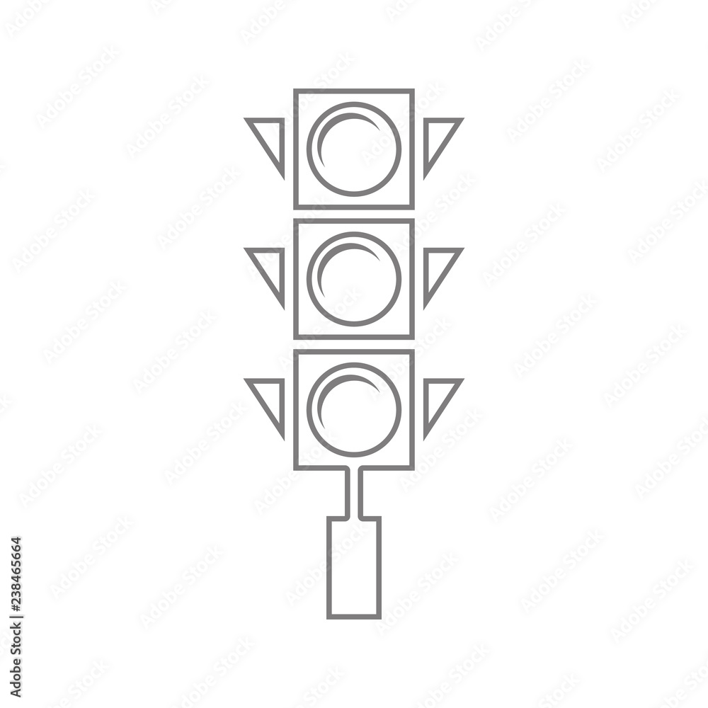 traffic light icon. Element of cyber security for mobile concept and web apps icon. Thin line icon for website design and development, app development traffic light icon. Element of cyber security for mobile concept and web apps icon. Thin line icon for website design and development, app development