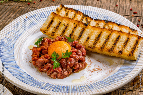 Tartare from beef