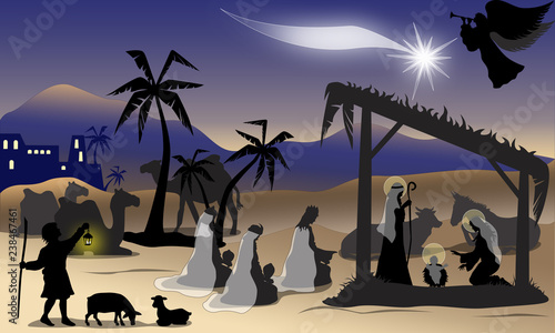 presepe silhouette