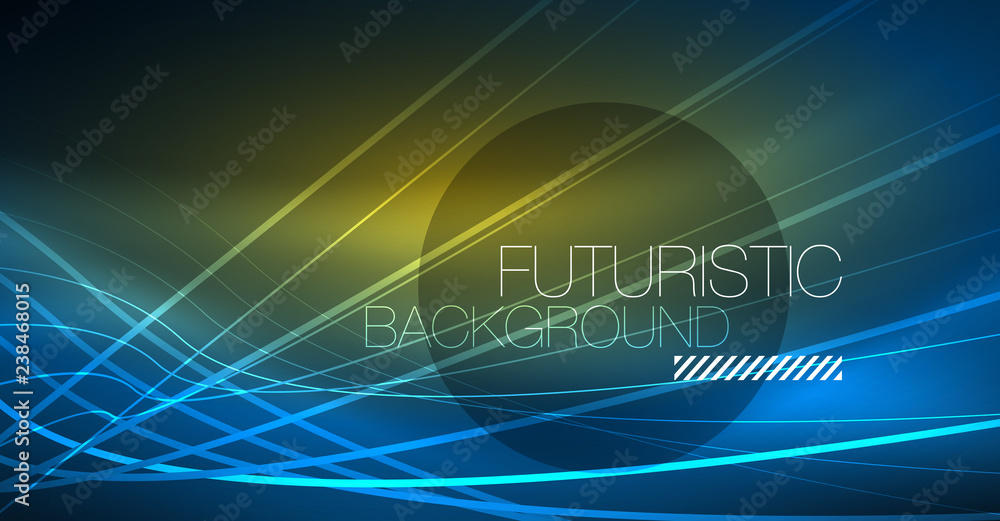 Neon glowing magic background, neon banner, night sky wallpaper. Magic light effect. Christmas abstract pattern. Neon glowing magic background, neon banner, night sky wallpaper. Magic light effect. Christmas abstract pattern.