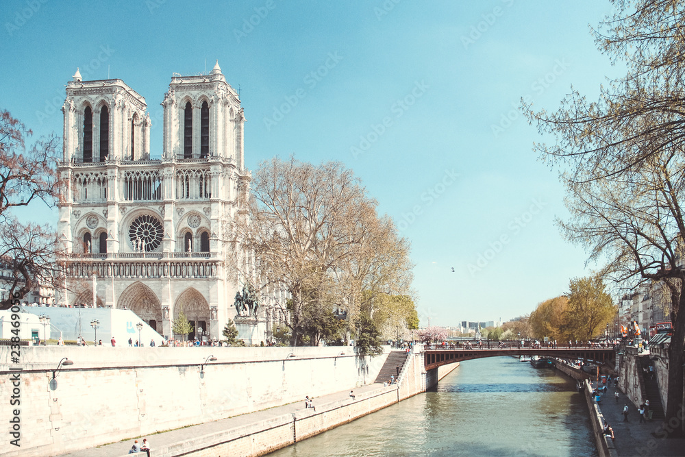 Obraz premium notre-dame de paris