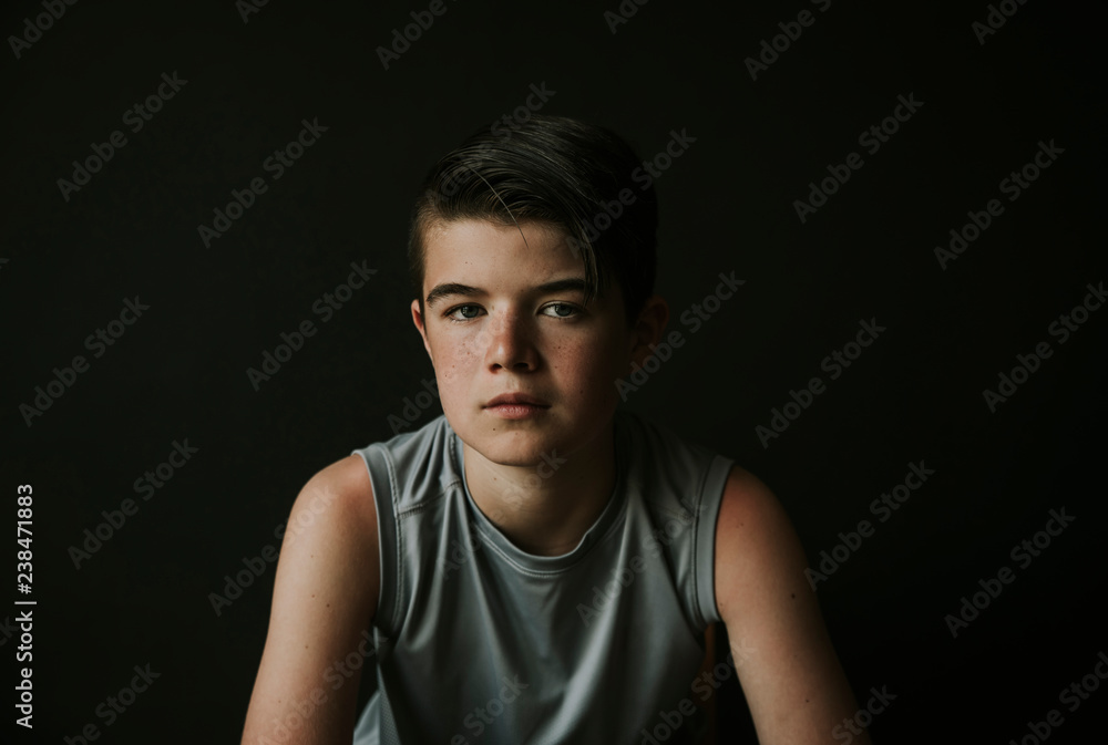 Portrait of boy Portrait of boy