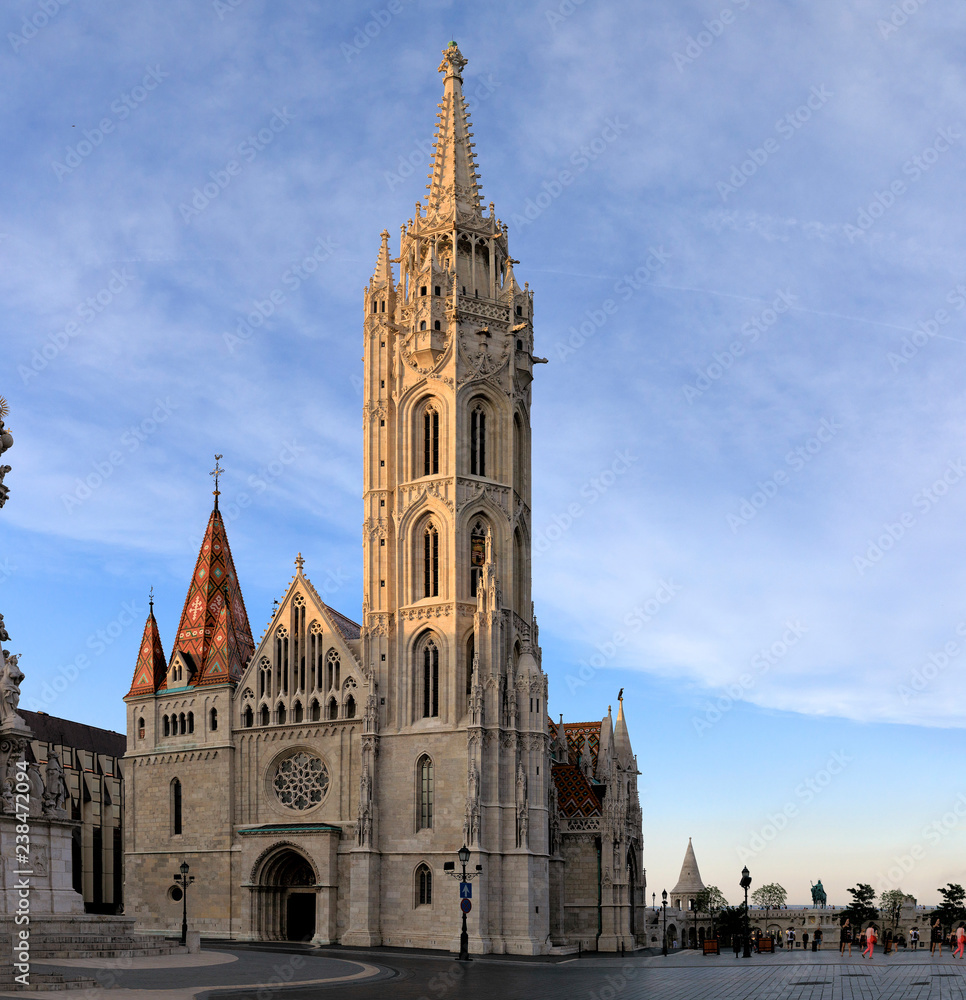 Fototapeta premium St. Vitus Cathedral, Prague, Czech, on hill