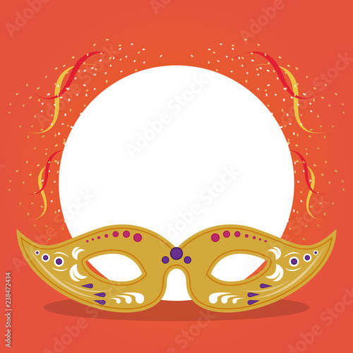 Mardi gras mask