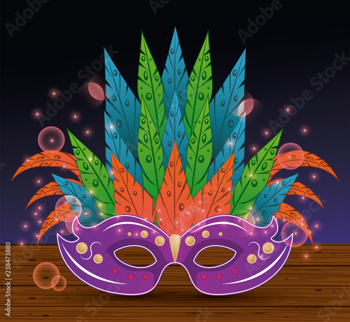 Mardi gras mask