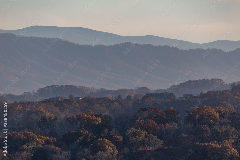 Scenics seen from Seven Islands Birding Park in Kodak, Tennessee