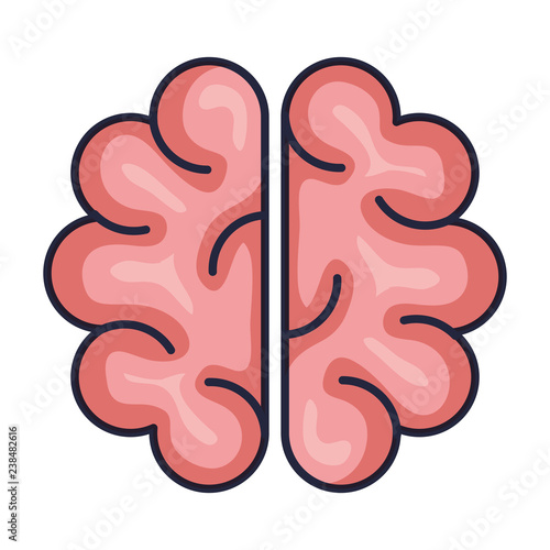 brain storming isolated icon