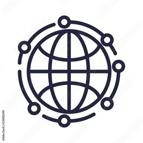 sphere planet browser icon