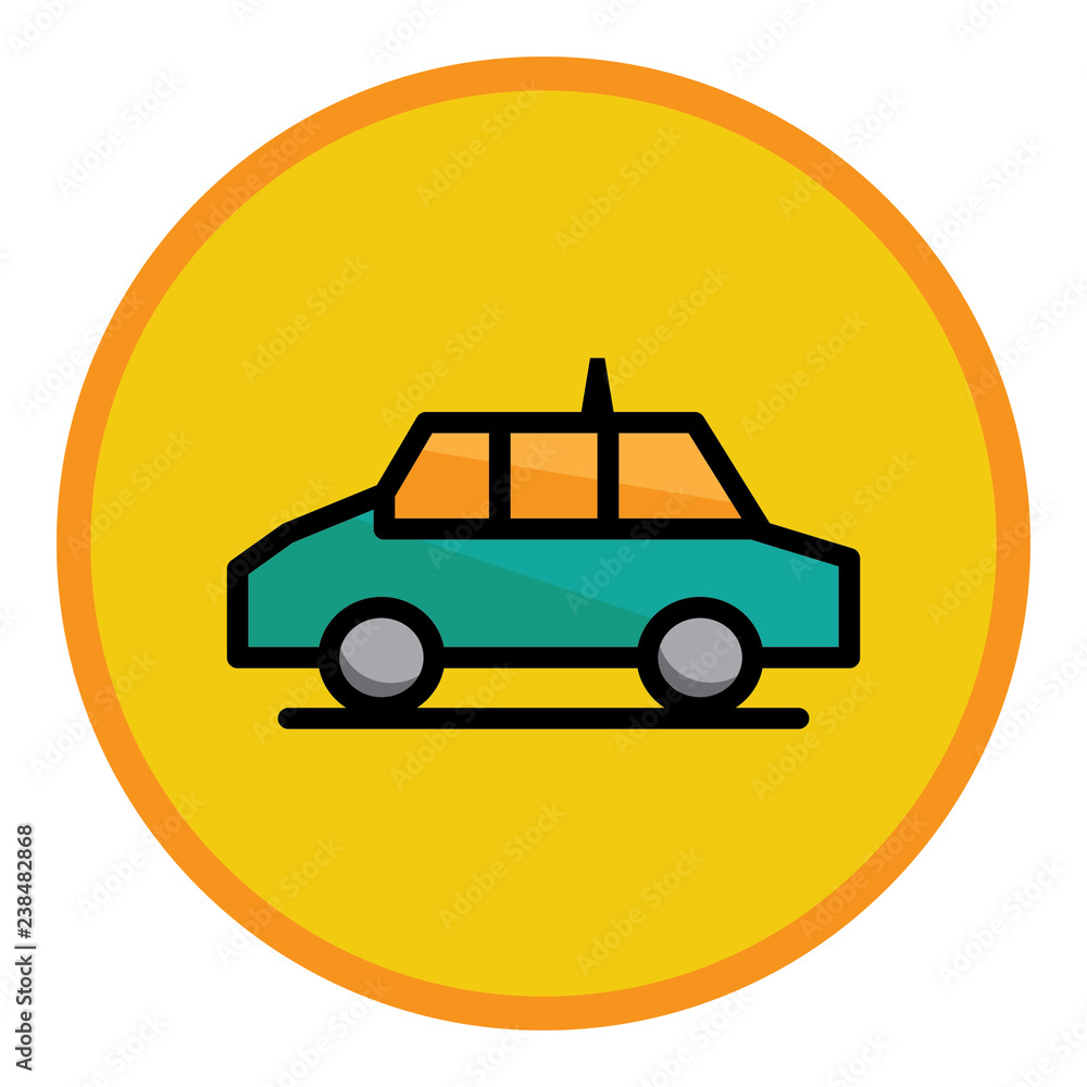 Obraz premium transport icons