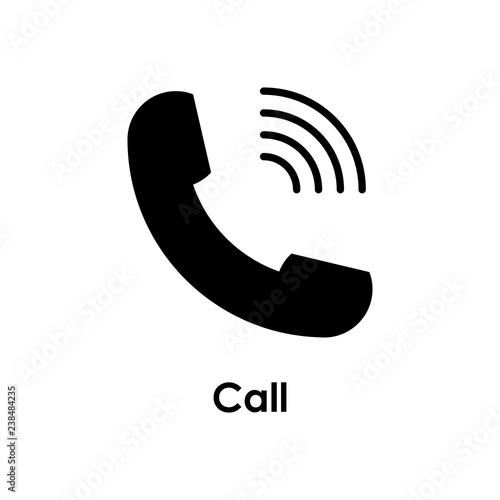 handset, signal, call icon. One of business collection icons for websites, web design, mobile app