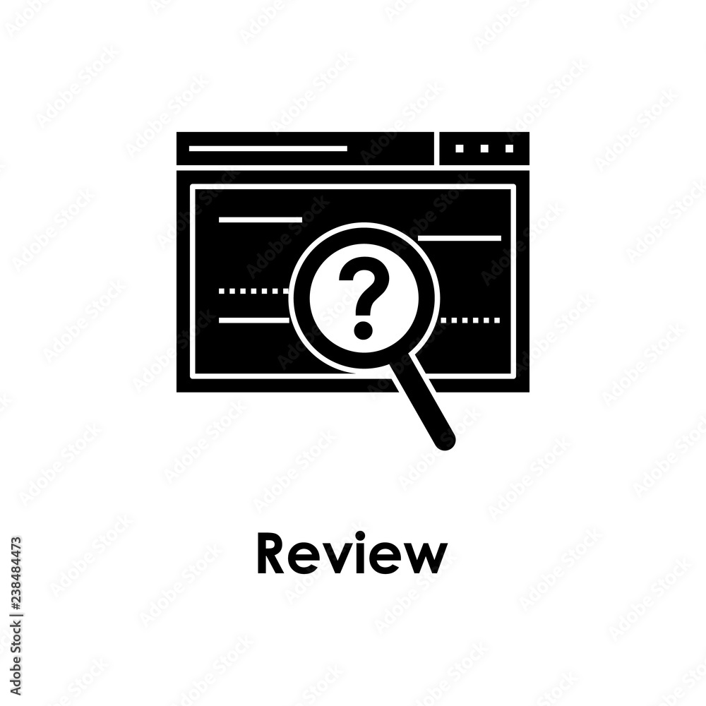 web browser, magnifier, review icon. One of business collection icons for websites, web design, mobile app web browser, magnifier, review icon. One of business collection icons for websites, web design, mobile app