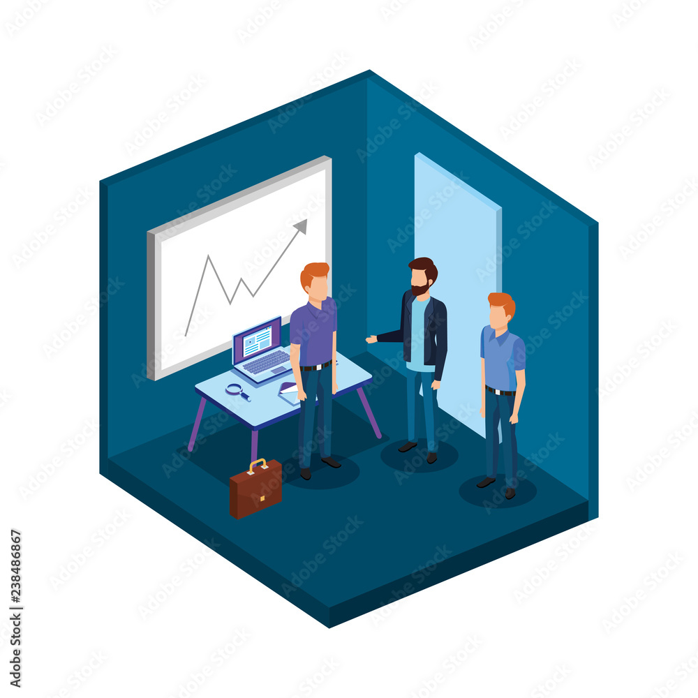 group of men in the office avatars group of men in the office avatars