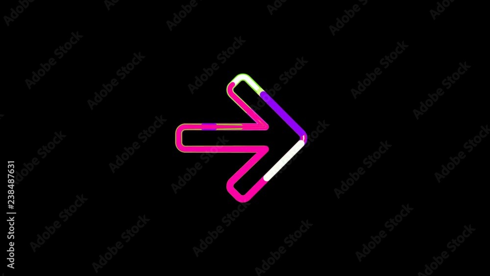 Circles gather in symbol arrow right. After it crumbles in a line and moves to the camera. Alpha channel black Circles gather in symbol arrow right. After it crumbles in a line and moves to the camera. Alpha channel black