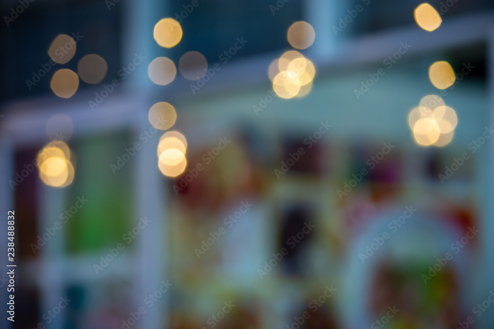 Blur lights Golden and colorful background Blur lights Golden and colorful background