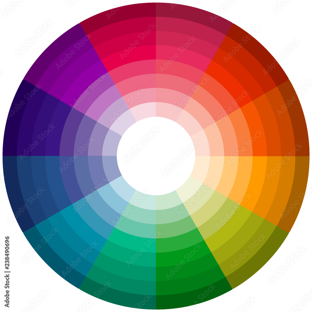Obraz premium koło kolorów