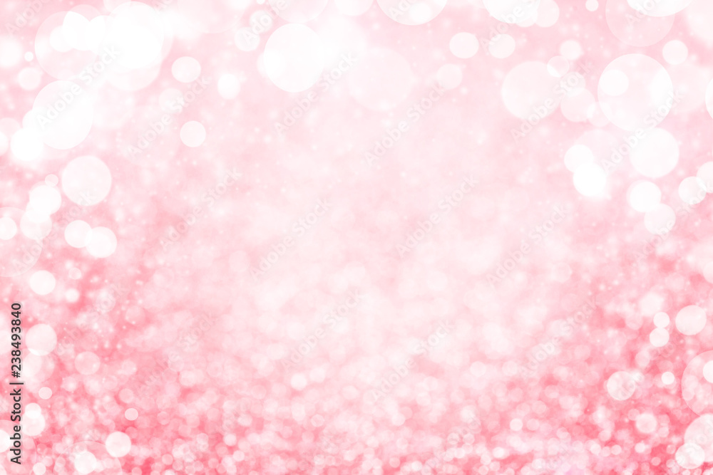 Pink sparkle background. bright and festive. St. Valentine's concept of greeting. Macro photo.