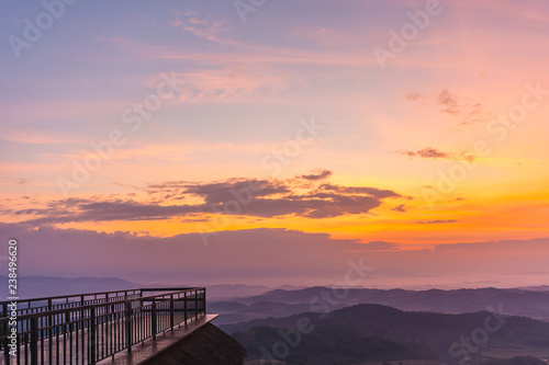 Doi Sango mountain in Chiang Saen district of Chiang Rai province of Thailand.