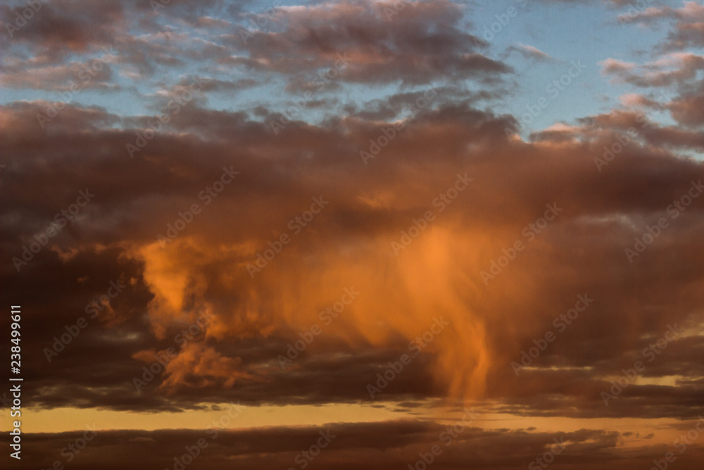 Fototapeta premium Sunset sky