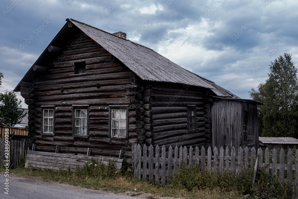 Old house in the village of Velikaya Guba, Republic of Karelia Old house in the village of Velikaya Guba, Republic of Karelia