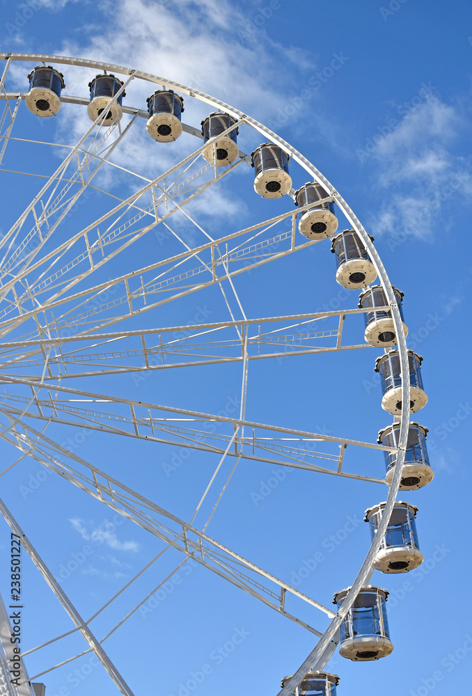 High ferris wheel against sky