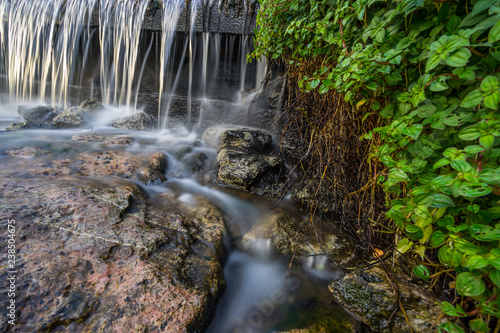 Decorative waterfall in Thailand