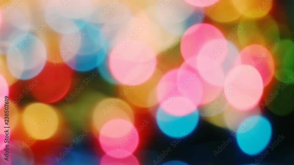 Abstract blurred Christmas lights bokeh background Abstract blurred Christmas lights bokeh background