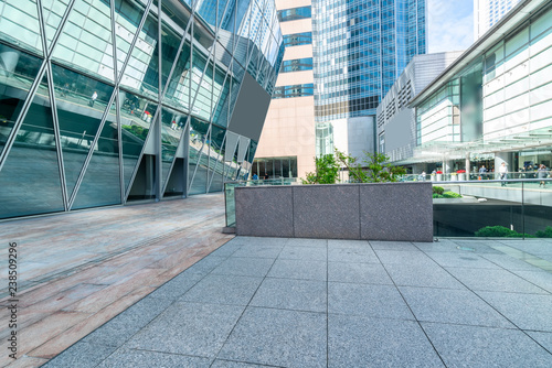 Commercial buildings in Hongkong are low angle, China,