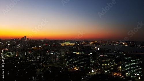 Seoul Winter Nightscape
