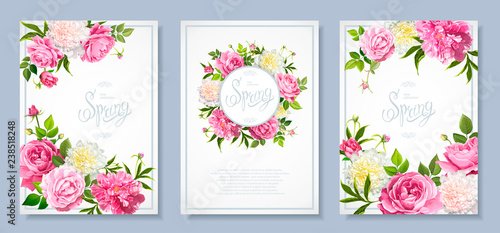 Spring collection backgrounds