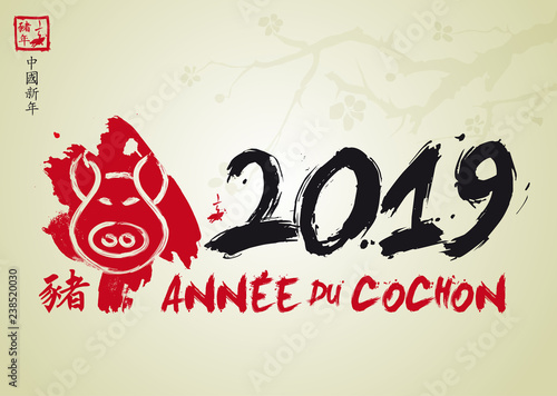 Année du Cochon - 2019 - Nouvel An Chinois