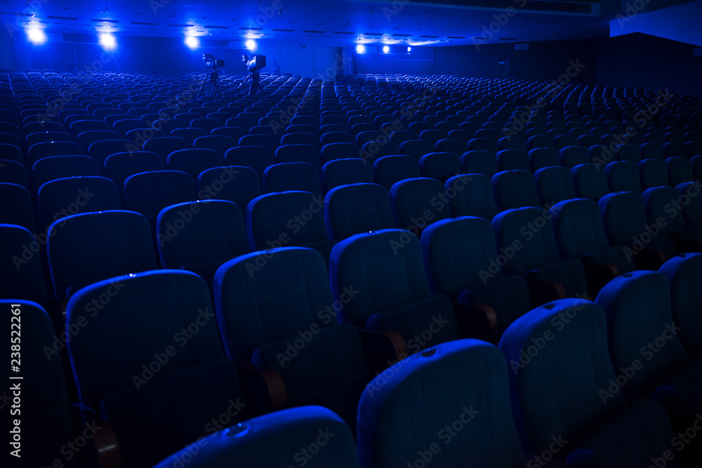 empty auditorium with seats