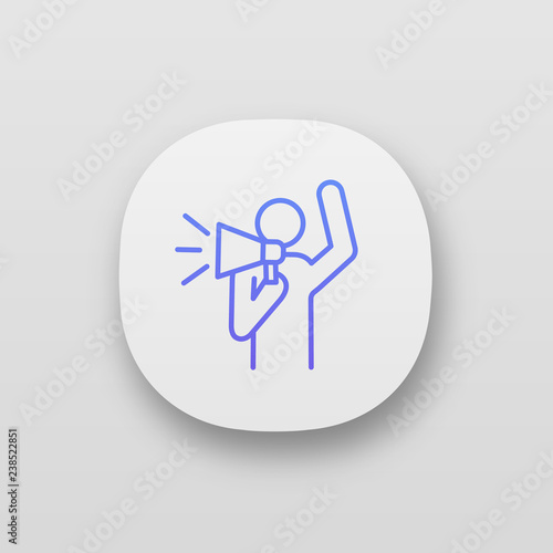Protester app icon