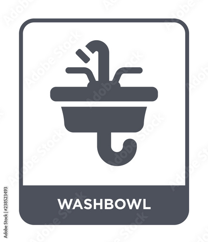 washbowl icon vector