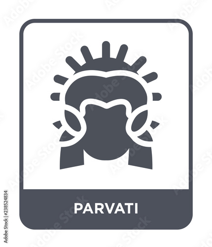 parvati icon vector