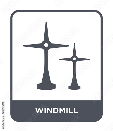windmill icon vector