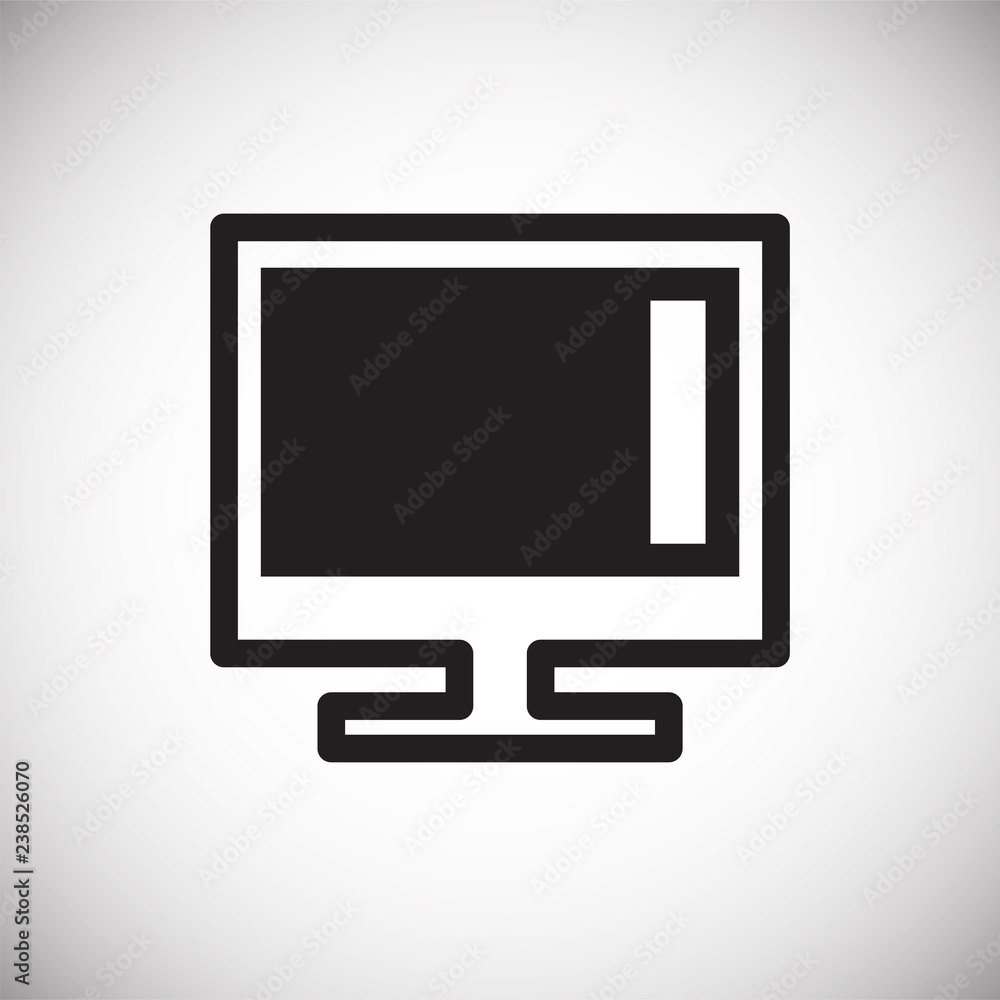 TV icon on white background for graphic and web design, Modern simple vector sign. Internet concept. Trendy symbol for website design web button or mobile app TV icon on white background for graphic and web design, Modern simple vector sign. Internet concept. Trendy symbol for website design web button or mobile app