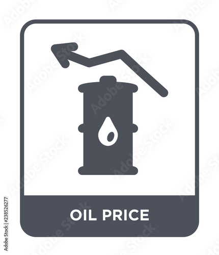 oil price icon vector