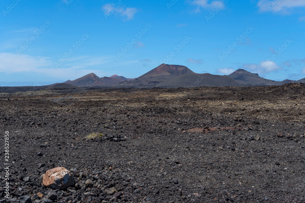 Canary islands lanzarote volcano lava outdoor nature day