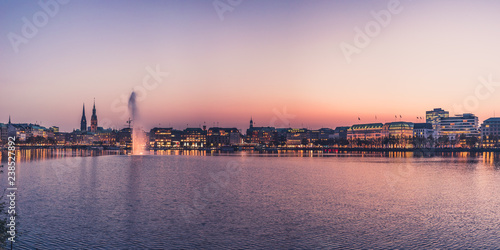 Hamburg Alster Panorama
