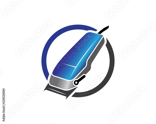 clippers for barber illustration