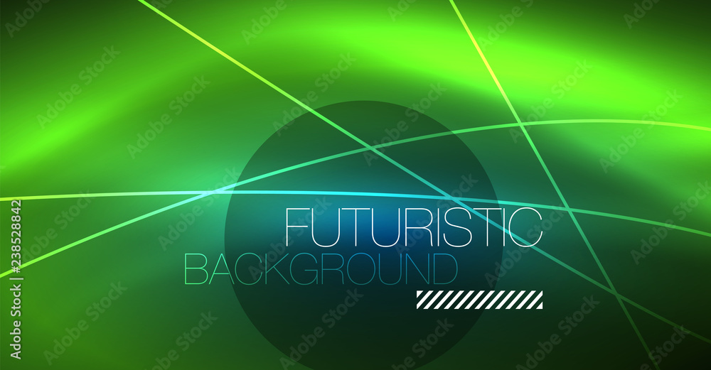 Neon glowing magic background, neon banner, night sky wallpaper. Magic light effect. Christmas abstract pattern. Neon glowing magic background, neon banner, night sky wallpaper. Magic light effect. Christmas abstract pattern.