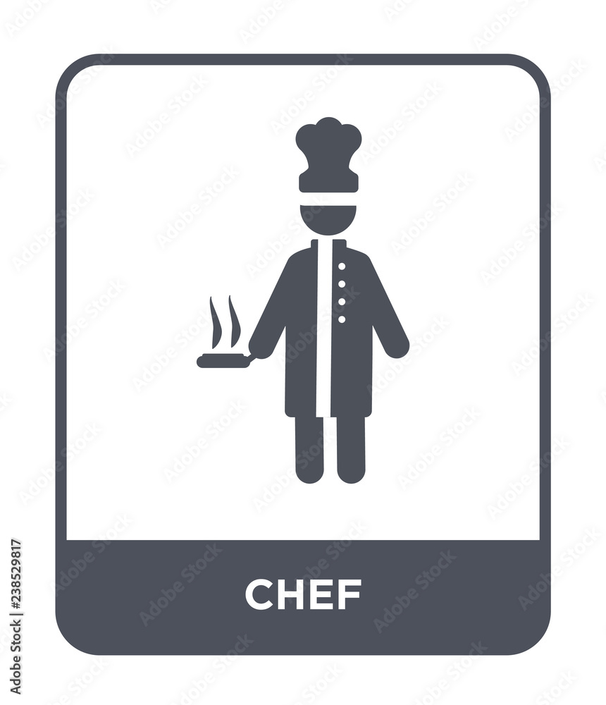 chef icon vector chef icon vector